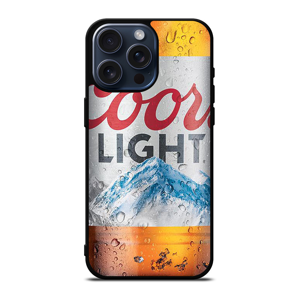 COORS LIGHT BEER BOTTLE 2 iPhone 15 Pro Max Case Cover