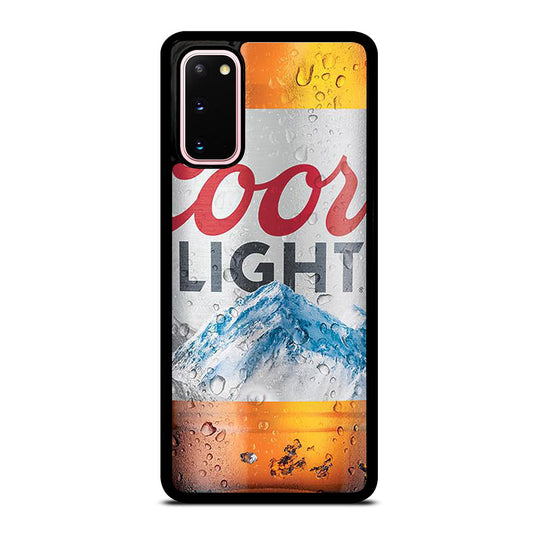 COORS LIGHT BEER BOTTLE 2 Samsung Galaxy S20 Case Cover