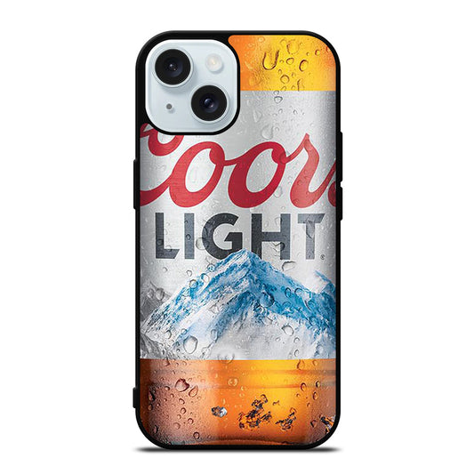 COORS LIGHT BEER BOTTLE 2 iPhone 15 Case Cover
