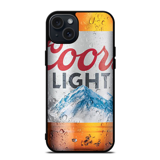 COORS LIGHT BEER BOTTLE 2 iPhone 15 Plus Case Cover