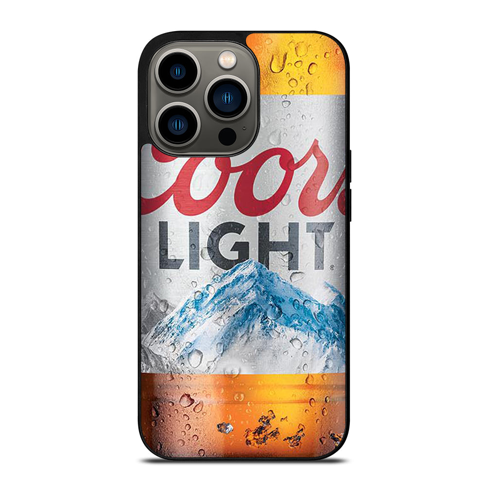 COORS LIGHT BEER BOTTLE 2 iPhone 13 Pro Case Cover