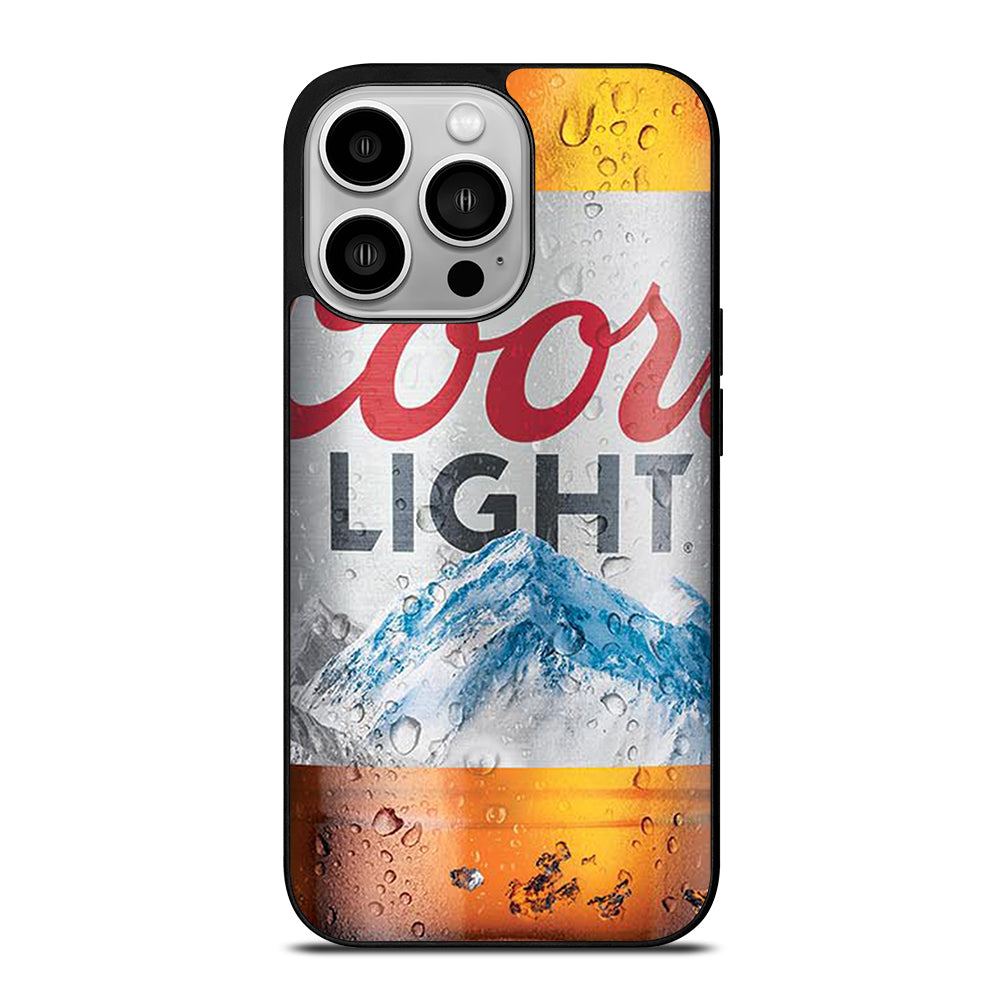 COORS LIGHT BEER BOTTLE 2 iPhone 14 Pro Case Cover