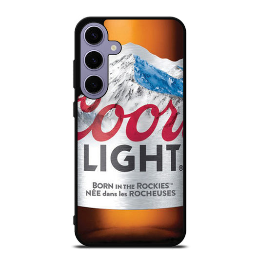 COORS LIGHT BEER BOTTLE NEW Samsung Galaxy S24 Plus Case Cover