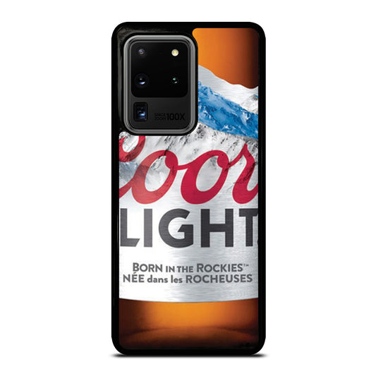 COORS LIGHT BEER BOTTLE NEW Samsung Galaxy S20 Ultra Case Cover