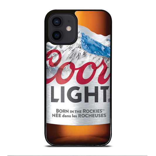 COORS LIGHT BEER BOTTLE NEW iPhone 12 Mini Case Cover