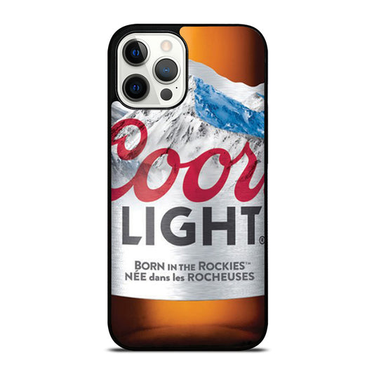 COORS LIGHT BEER BOTTLE NEW iPhone 12 Pro Max Case Cover