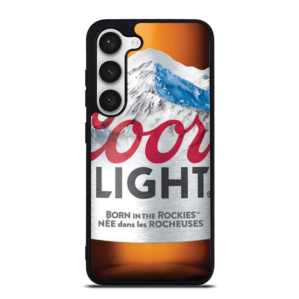 COORS LIGHT BEER BOTTLE NEW Samsung Galaxy S23 Case Cover