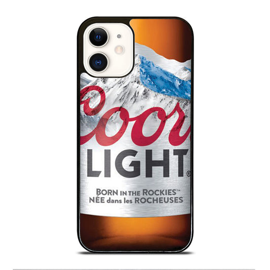 COORS LIGHT BEER BOTTLE NEW iPhone 12 Case Cover