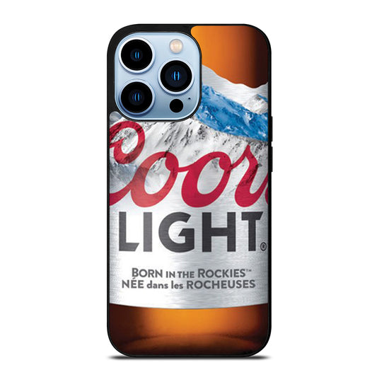 COORS LIGHT BEER BOTTLE NEW iPhone 13 Pro Max Case Cover