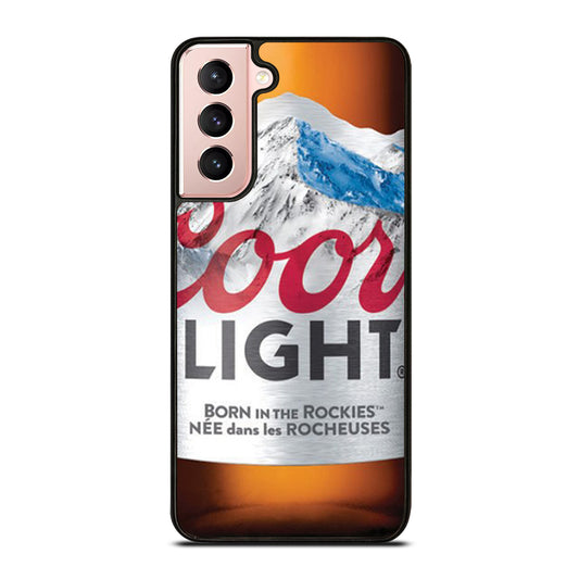 COORS LIGHT BEER BOTTLE NEW Samsung Galaxy S21 Case Cover
