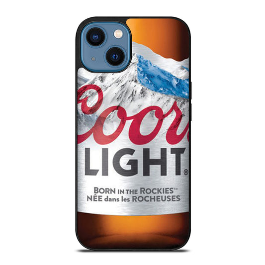 COORS LIGHT BEER BOTTLE NEW iPhone 14 Case Cover