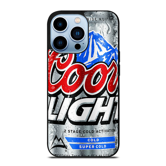 COORS LIGHT BEER BOTTLE iPhone 13 Pro Max Case Cover