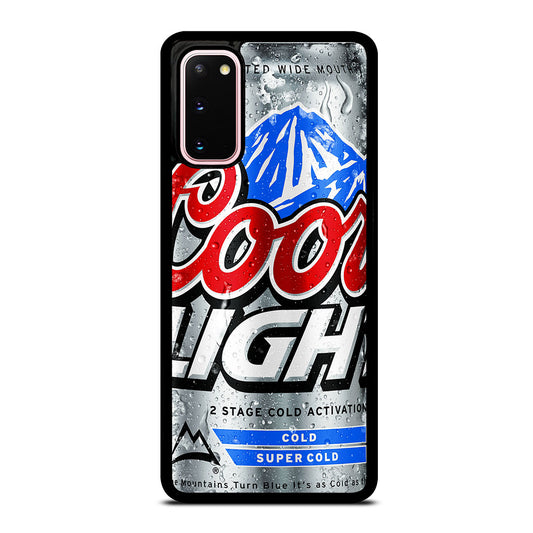 COORS LIGHT BEER BOTTLE Samsung Galaxy S20 Case Cover