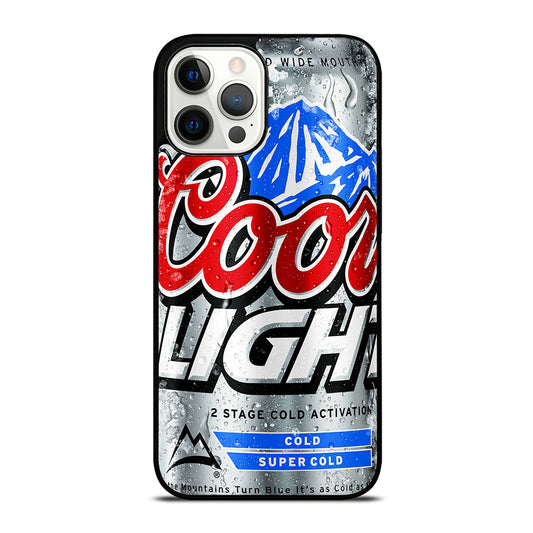 COORS LIGHT BEER BOTTLE iPhone 12 Pro Max Case Cover