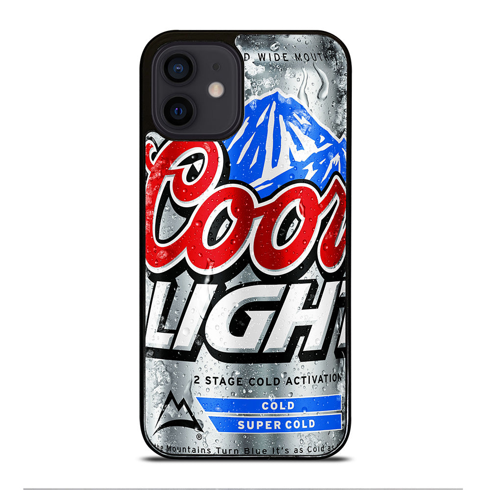 COORS LIGHT BEER BOTTLE iPhone 12 Mini Case Cover