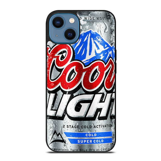 COORS LIGHT BEER BOTTLE iPhone 14 Case Cover