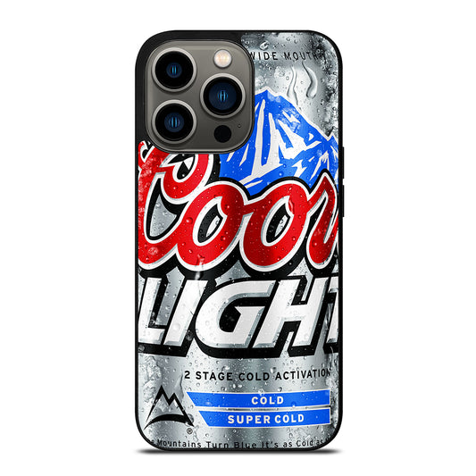 COORS LIGHT BEER BOTTLE iPhone 13 Pro Case Cover