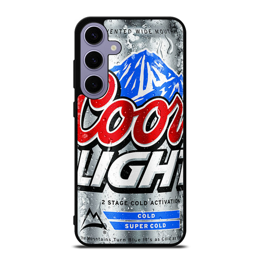 COORS LIGHT BEER BOTTLE Samsung Galaxy S24 Plus Case Cover