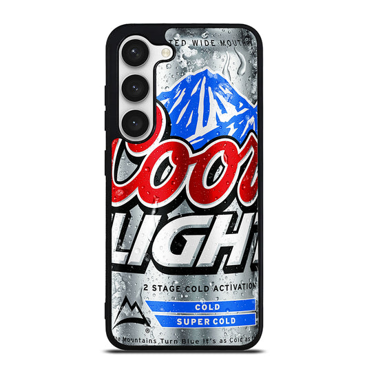 COORS LIGHT BEER BOTTLE Samsung Galaxy S23 Case Cover