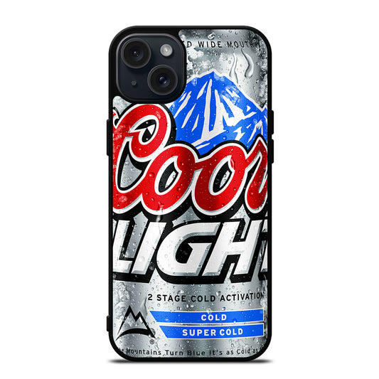 COORS LIGHT BEER BOTTLE iPhone 15 Plus Case Cover