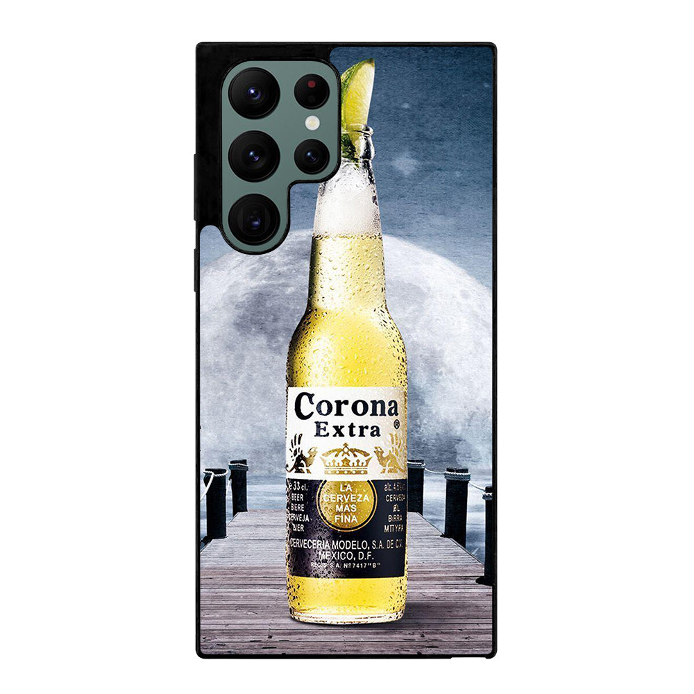 CORONA BEER BOTTLE MOON Samsung Galaxy S22 Ultra Case Cover
