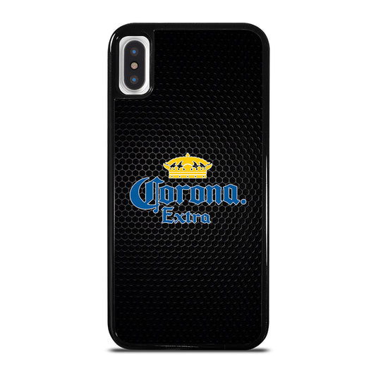 CORONA BEER LOGO METAL iPhone X / XS Case Cover
