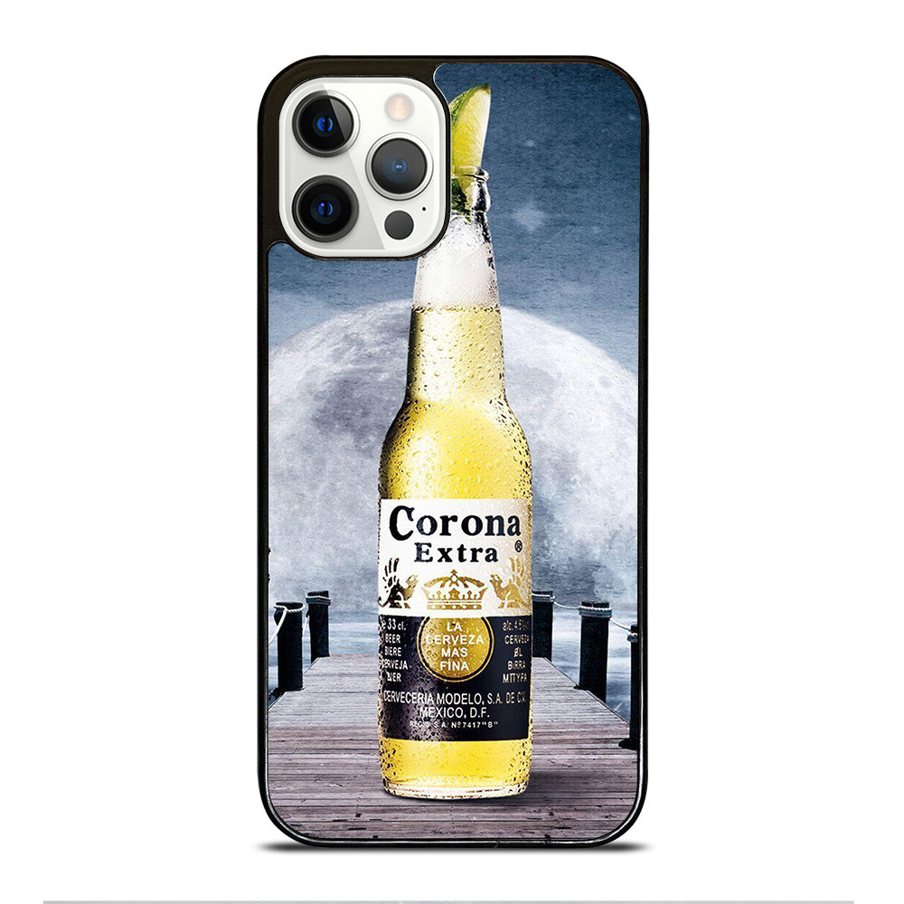 CORONA BEER BOTTLE MOON iPhone 12 Pro Case Cover