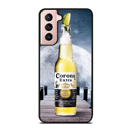 CORONA BEER BOTTLE MOON Samsung Galaxy S21 Case Cover