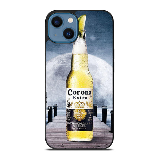 CORONA BEER BOTTLE MOON iPhone 14 Case Cover