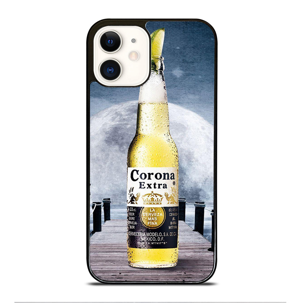 CORONA BEER BOTTLE MOON iPhone 12 Case Cover