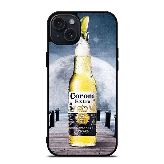 CORONA BEER BOTTLE MOON iPhone 15 Plus Case Cover
