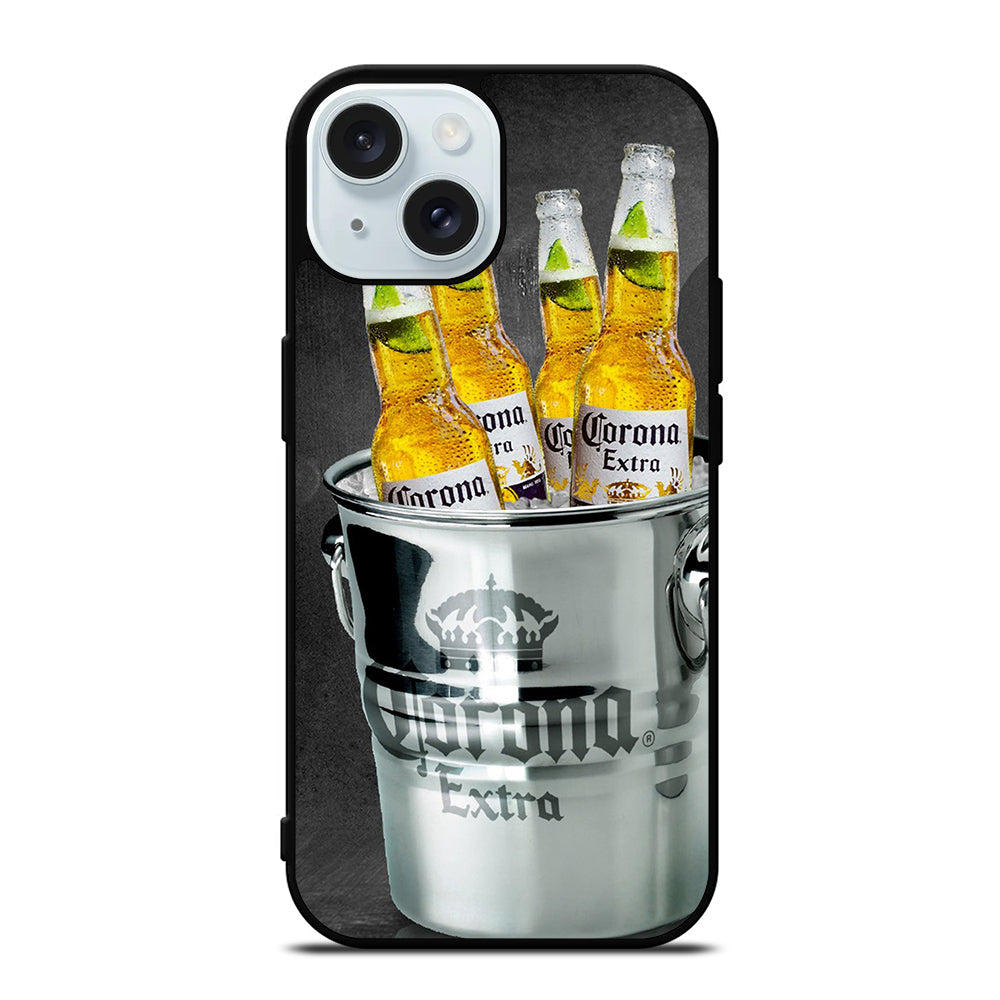 CORONA BEER EXTRA BOTTLE iPhone 15 Case Cover