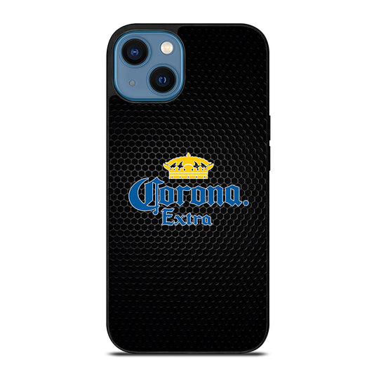 CORONA BEER LOGO METAL iPhone 14 Case Cover