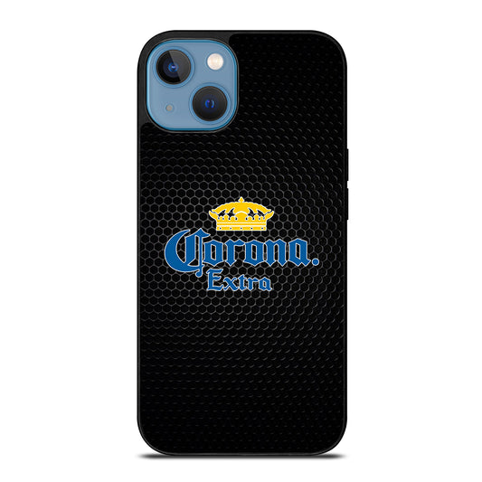 CORONA BEER LOGO METAL iPhone 13 Case Cover
