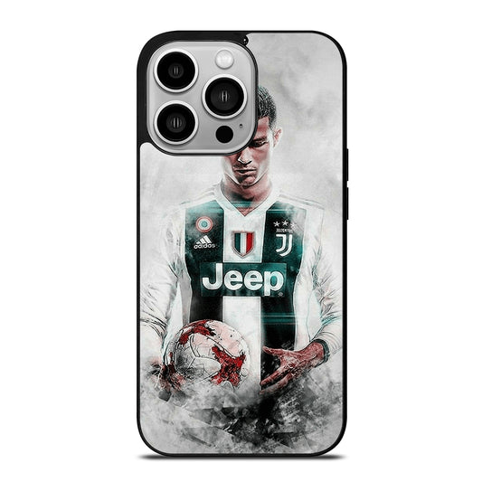 CRISTIANO RONALDO CR7 ART iPhone 14 Pro Case Cover