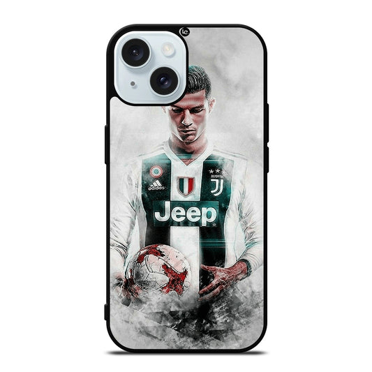 CRISTIANO RONALDO CR7 ART iPhone 15 Case Cover