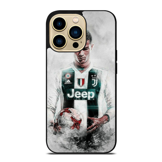 CRISTIANO RONALDO CR7 ART iPhone 14 Pro Max Case Cover