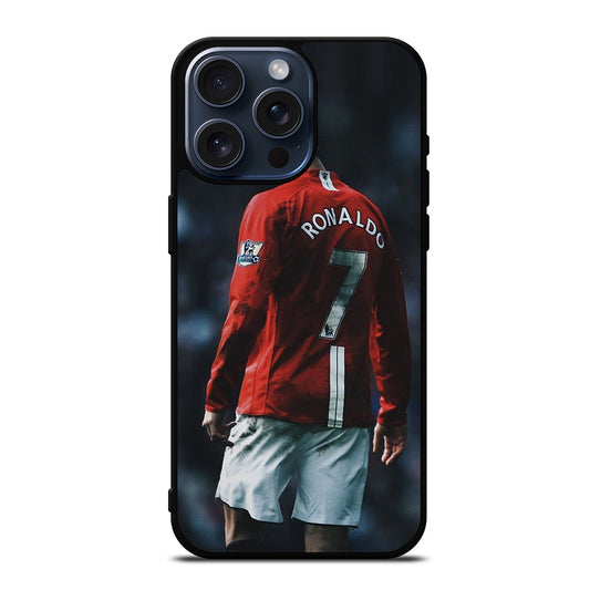 CRISTIANO RONALDO MANCHESTER UNITED 1 iPhone 15 Pro Max Case Cover