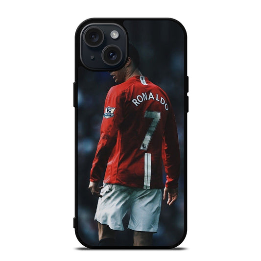 CRISTIANO RONALDO MANCHESTER UNITED 1 iPhone 15 Plus Case Cover