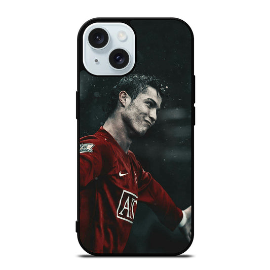 CRISTIANO RONALDO MANCHESTER UNITED 2 iPhone 15 Case Cover