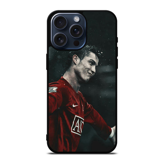 CRISTIANO RONALDO MANCHESTER UNITED 2 iPhone 15 Pro Max Case Cover