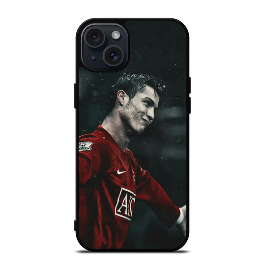 CRISTIANO RONALDO MANCHESTER UNITED 2 iPhone 15 Plus Case Cover