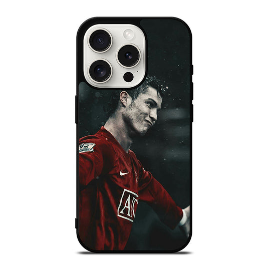 CRISTIANO RONALDO MANCHESTER UNITED 2 iPhone 15 Pro Case Cover