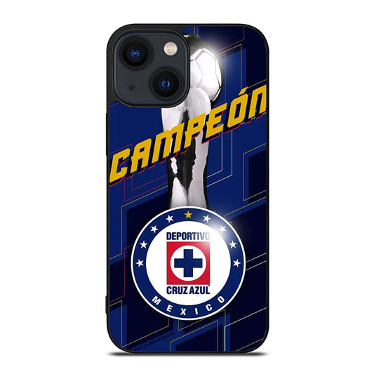 CRUZ AZUL DEPORTIVO CAMPEON iPhone 14 Plus Case Cover