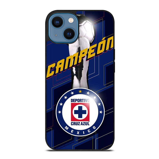 CRUZ AZUL DEPORTIVO CAMPEON iPhone 14 Case Cover