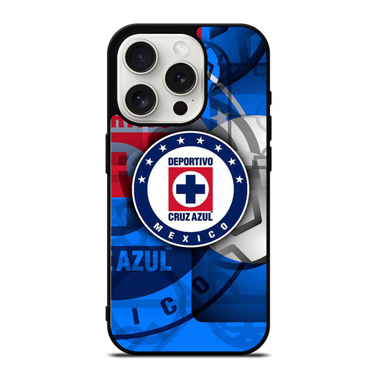 CRUZ AZUL DEPORTIVO SOCCER 1 iPhone 15 Pro Case Cover