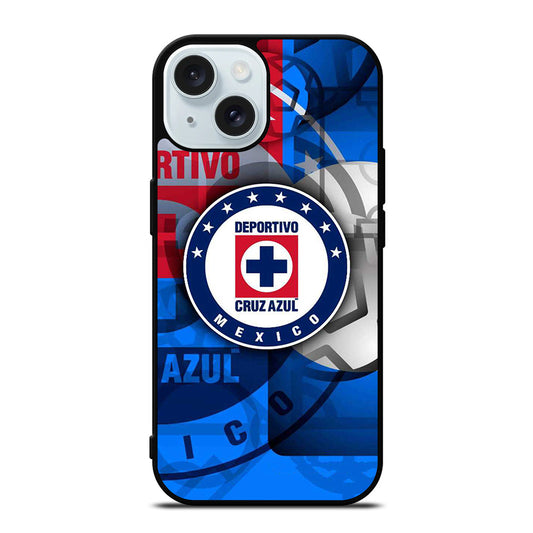 CRUZ AZUL DEPORTIVO SOCCER 1 iPhone 15 Case Cover
