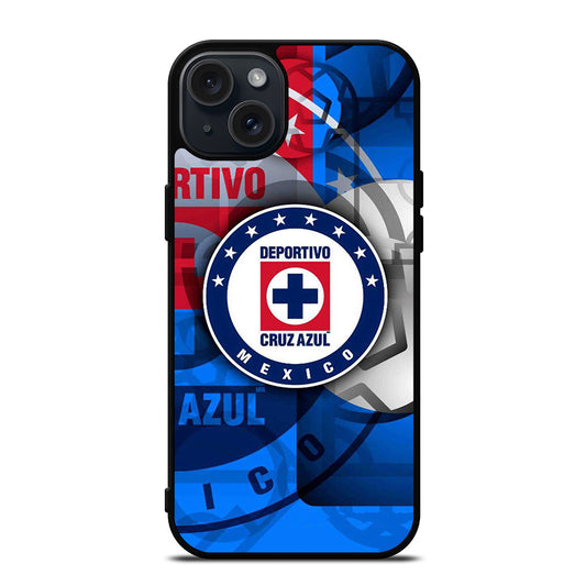 CRUZ AZUL DEPORTIVO SOCCER 1 iPhone 15 Plus Case Cover