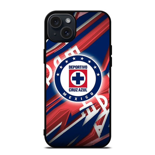 CRUZ AZUL DEPORTIVO SOCCER 2 iPhone 15 Plus Case Cover