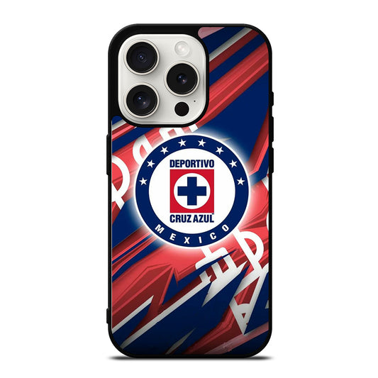 CRUZ AZUL DEPORTIVO SOCCER 2 iPhone 15 Pro Case Cover